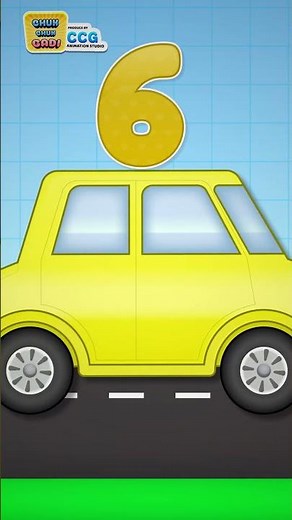 10 Little Cars Counting 1 to 10 Song for baby