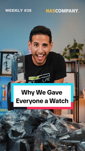 Why we gave everyone a watch I want Nas Company to be the hardest working, but also the healthiest. So I wanted to share with you how we’re doing it. Hope this helps anyone out there who’s thinking of doing the same!