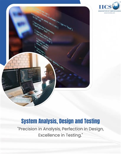 📚 Unlock Your Potential – Join Our System Analysis, Design, and Testing Classes Today! Get the knowledge you need to succeed! 🌟 Join IICS to learn more. Indian Institute of Computer Science Contact us for more information :- 095402 99944 Visit now :- E 360 Second Floor Nirman Vihar Opposite Nirman Vihar Metro Gate No- 4 Delhi, India 110092 Our other branches :- DaryaGanj |Lajpat Nagar |Nirman Vihar | GTB Nagar | Yamuna Vihar | Pitampura | Nangloi | Subhash Nagar| Badarpur http://www.iicsindia.