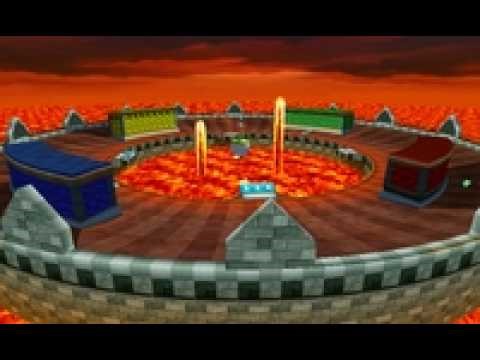 Mario Kart Wii - N64 Big Donut Gameplay (Battle Mode)