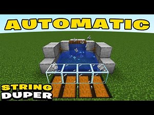 Automatic STRING Duplication Glitch for Minecraft 1.20.2