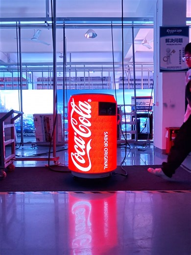 LED screen with perfect brightness and clarity#ledscreen #leddisplay #ledwall #ledmodule #eagerled #rentalleddisplay #canled