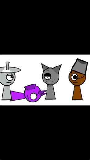 Grumpy Gray #sprunki2026 #animation #sticknodes