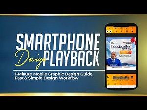 1-Minute Mobile Graphic Design Guide | Fast & Simple Design Workflow”