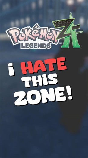 This is by FAR the WORST ZONE in ZA! #shorts #pokemon #shinypokemon #shinyhunting #pokemonlegendsza