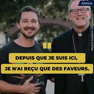 12K views · 527 reactions | "Je n'ai reçu que de la grâce depuis que je suis ici", déclare Shia LaBeouf, qui incarne Padre Pio dans le nouveau film d'Abel Ferrara. | Aleteia FR | Facebook