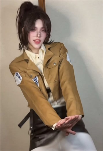 進撃って伏線めっちゃあるよね #進撃の巨人コスプレ #ハンジコスプレ #attackontitancosplay #hangezoe