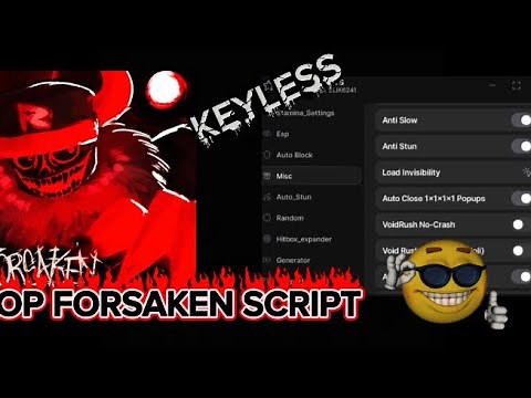 OP Forsaken Script Thats KEYLESS | Ringta Scripts