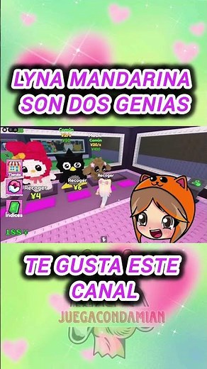 Lyna le roba a Mandarina su mascota animal en Roblox #shorts #viralshorts