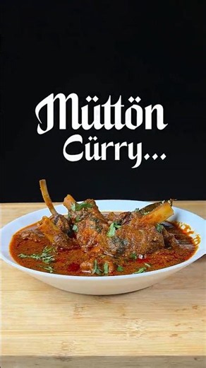 Mutton Curry Recipe