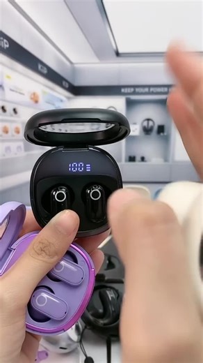 [SPECIAL LIVE] KiiP WM02 Pro TWS Headset Bluetooth Earphone Mini Earbuds Handsfree dengan Smart LED Display Case