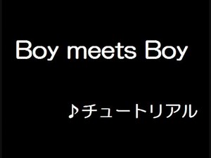 Boy meets Boy