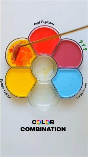 Can You Guess the Color Mix? (Easy to Hard) 🎨 #ColorMixing #Satisfying