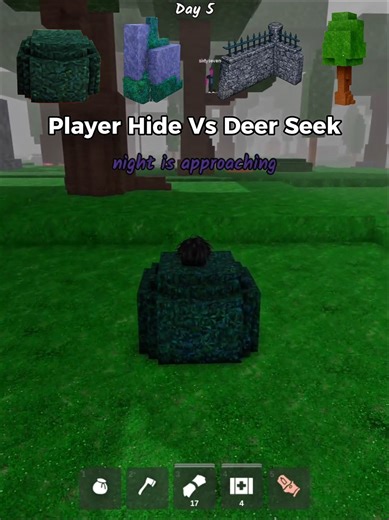 Player Hide Vs Deer Seek 😂😂