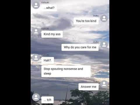 Our Arranged marriage ||BakuDeku|| BNHA/MHA Texting Stories