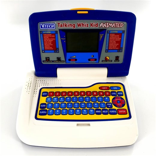 V-tech Talking Whiz Kids Animated Laptop Electronic Learning Computer Tested - Etsy UK