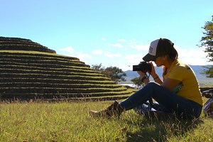 Guachimontones Round Pyramids - In Guadalajara