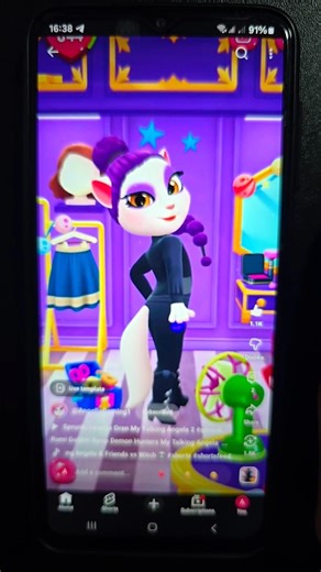 Rumi Golden Kpop Demon Hunters My Talking Angela #rumi #kpopdemonhunters #mytalkingangela2 #huntrix