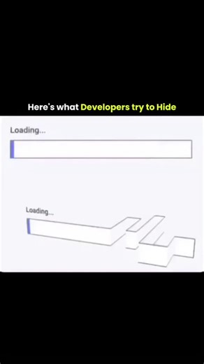 Wealth | Business | Finance on Instagram: "👀 The truth behind the loading bar: why progress isn’t always linear. What looks like a creative animation is actually a quiet lesson in how modern software works. Loading bars don’t show real progress—they show estimated progress. In complex systems, especially cloud and AI-driven apps, work doesn’t happen in a straight line. When a loading bar slows down or appears stuck, it’s usually not broken. The system may be waiting on a slow API, processing he