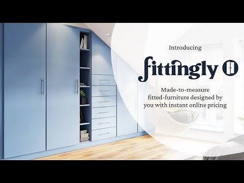 Introducing Fittingly - Bespoke DIY fitted wardrobes designed online