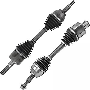 Detroit Axle - 4WD Front 2pc CV Axles for Ford Explorer Sport Trac Mercury Mountaineer Lincoln Aviator, 2 CV Axle Shafts Assembly Replacement