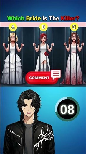 Guess Which Bride Is The Killer? #guess #quiz#quiztime#quizchallenge#tiktok
