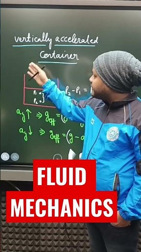 FLUID MECHANICS I FLUID STATICS 😍I DISTRIBUTIONS OF FLUID PRESSURE WHEN THE CONTAINER IS ACCELERATED