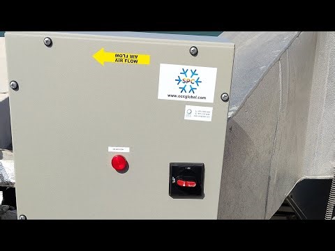 HVAC Ahu duct heater thyristor heat sink motor replace informative video#hvaclife#hvactechnician