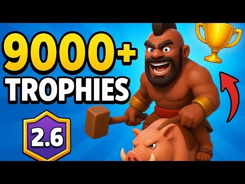 Road to 9000 🏆 #clashroyale