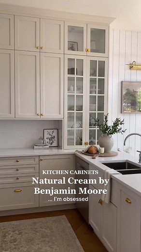 Natural Cream by @benjaminmoore … I’m obsessed! | natural cream benjamin moore