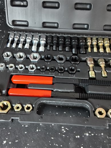 vevor thread chaser thread repair kit!