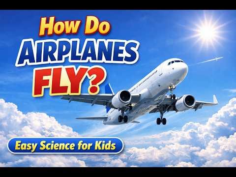 How Do Airplanes Fly? ✈️ Easy Science for Kids #airplane #air #experiment #education #kidseducation