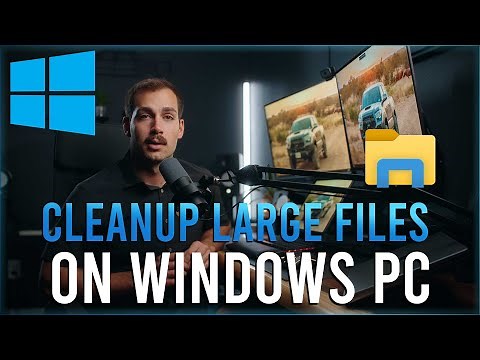 How to Find/Cleanup Large Files in Windows | How to Find Large Files Windows