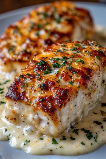 Creamy Cheesy Baked Fish 🍤🥘😋 𝐈𝐧𝐠𝐫𝐞𝐝𝐢𝐞𝐧𝐭𝐬: 4 white fish fillets (cod, haddock, or tilapia; ~6 oz/170 g each) 1/2 tsp kosher salt 1/4 tsp black pepper 1 tbsp olive oil (for the pan) Lemon wedges, to serve Creamy cheesy sauce 4 oz (115 g) cream cheese, softened 1/3 cup sour cream or Greek yogurt 1/4 cup mayo or heavy cream 1/2 cup freshly grated Parmesan 1/2 cup shredded mozzarella or Monterey Jack 2 cloves garlic, minced 1 tsp Dijon mustard Zest of 1/2 lemon 1 tbsp lemon juice 1/2 ts