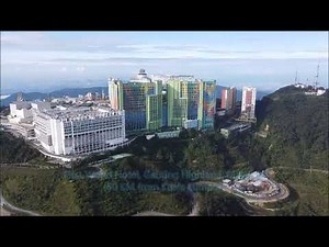 First World Hotel (Drone View), Largest Hotel In The World, Malaysia.