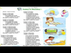 Today is monday song | English Time 3 | By bunleng mdk