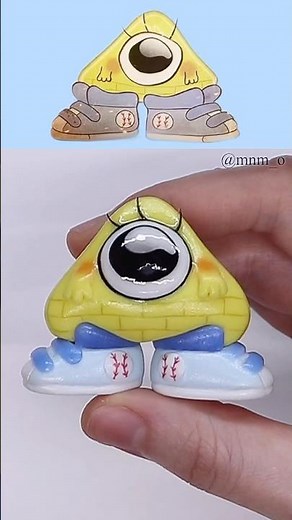 Making Baby Bill Cipher from Gravity Falls with 3D pen 빌 사이퍼 만들기 #meme