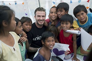 Sir David Beckham, Goodwill Ambassador