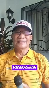 I miss my pretty Fraulein #reelsbyloloboy #oldiesbutgoodies | BJ Songs of Yesteryears
