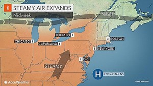 Fairfield Weather: Heat and Humidity Return, Along with Showers and Thunderstorms