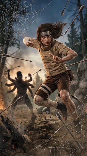 【ナルト】日向ネジの激動の人生：運命に抗った天才 🕊️ | Neji Hyuga Evolution in Live Action #shorts #naruto #ナルト #日向ネジ