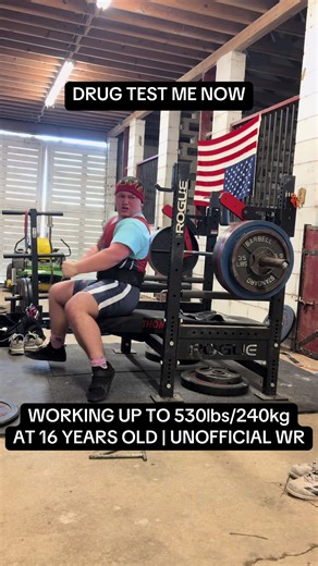 Powerlifting Progress: Bench Pressing 530lbs at 16