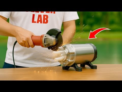 Why Didn’t I Know This Sooner? Old Mini Engine Turned into Free Water Pump by a 60-Year-Old Plumber!