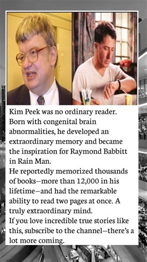 Kim Peek: The Real-Life Genius Who Inspired Rain Man 🤯 | Incredible True Story