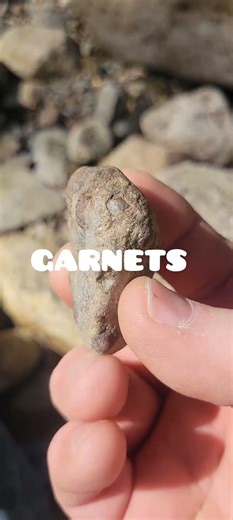 River hunt for GARNETS! Rock Appreciation