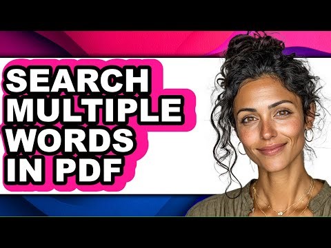 How to Search Multiple Words in Pdf - Full Guide