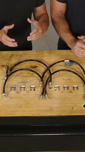 If you’re serious about braking performance, it’s time to step up to Crown Performance Brake Lines — the trusted choice for both street and racing applications. Unlike standard rubber hoses that expand under pressure, Crown Performance lines have virtually zero volumetric expansion, giving you an instant, firm brake pedal response every time you hit the brakes. | Truck U