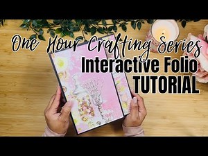 One Hour Crafting Ep.20 💕 Interactive Folio TUTORIAL | Start to Finish!!
