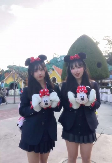ディズニーで楽しむミニーちゃんコーデ❤️✨️