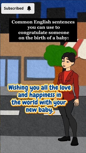 Common English sentences you can use to congratulate someone on the birth of a baby